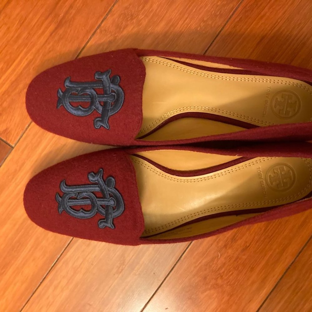 NEW Tory Burch red  shoes 7.5